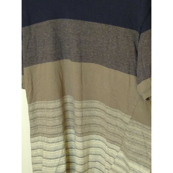 Truth Substance Men's XL Common Sense Color block Shirt Casual - Picture 3 of 9